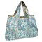 Wrapables Large Foldable Tote Nylon Reusable Grocery Bags, Spring Flora
